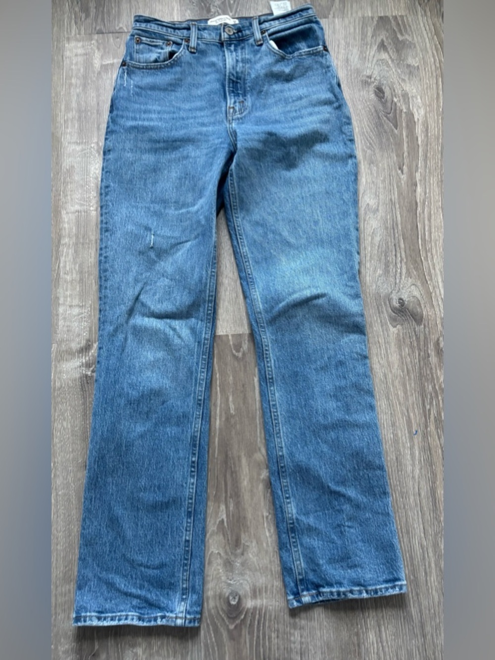 Abercrombie & Fitch Women's 90’s straight Ultra High-Rise Size 25/0R
